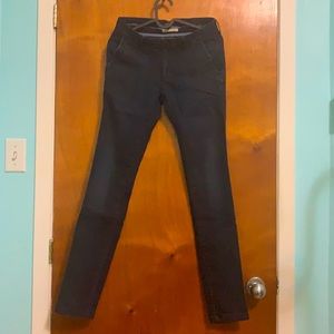 (4/$60) Navy /dark denim Maison Scotch business/nice butt jeans